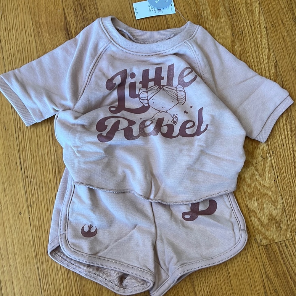 NWT Star Wars Princess Leia Outfit Set Various Sizes!